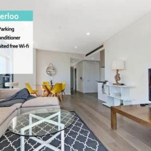 Waterloo 2BED Apt 10min to CBD+FREE PARKING NWA005